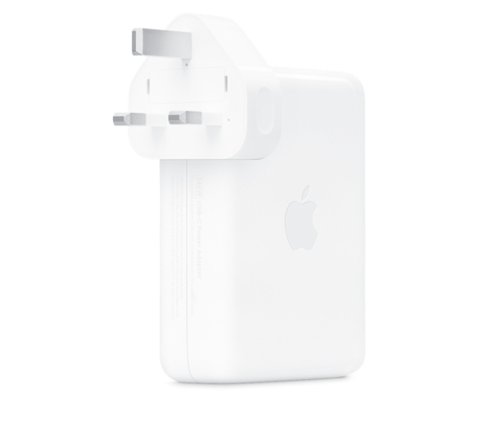 Apple MLYU3 B/A 140Watts USB-C UK 3 Pin Power Adapter - White - Zoom Image 2