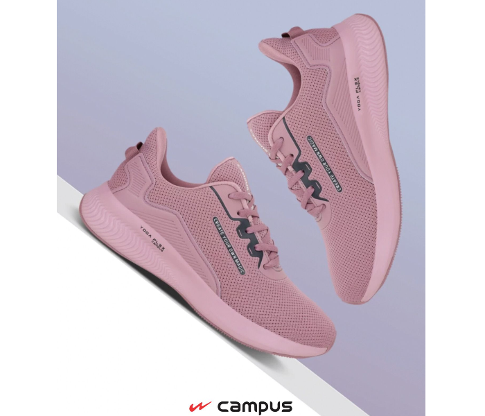 Bubble UK 4 Sized Campus Sports Shoe For Women - Mauve - Zoom Image