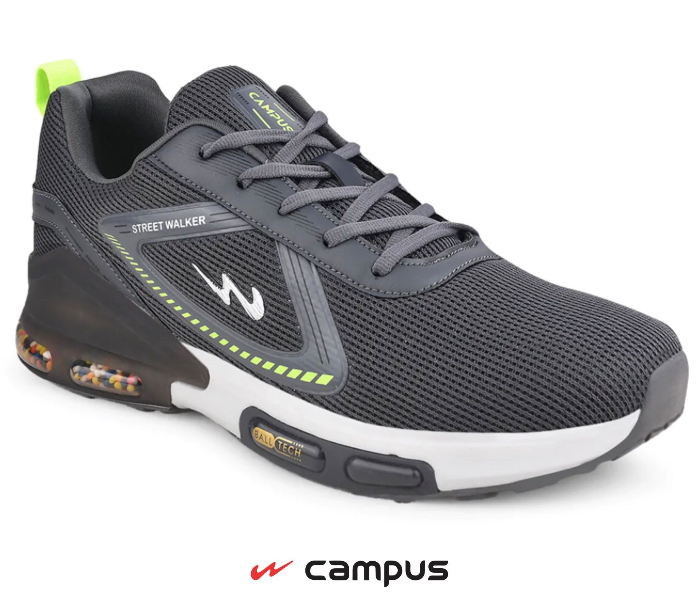 Camp Beast UK 8 Sized Campus Sports Shoe For Men - Dark Grey - Zoom Image