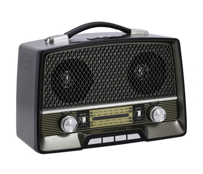 Geepas GR13016 Bluetooth Rechargeable Radio - Black - Zoom Image 2