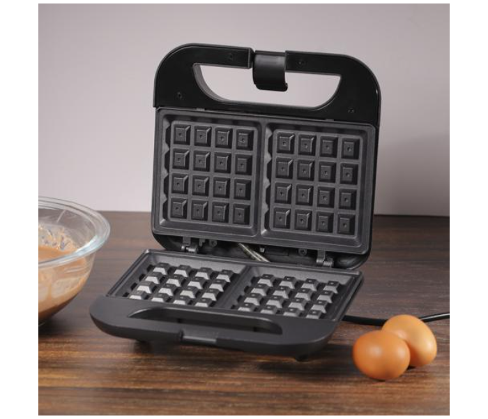 Krypton KNWM6369 750 Watts Non-Stick Coating Waffle Maker - Black - Zoom Image 3