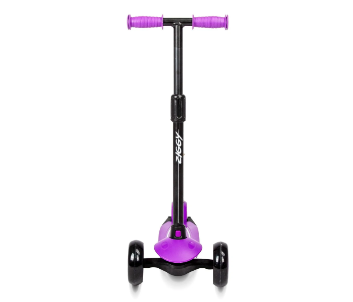 Spartan Ziggy 3-Wheel Tilt Scooter with LED Light For Kids - Purple - Zoom Image 2