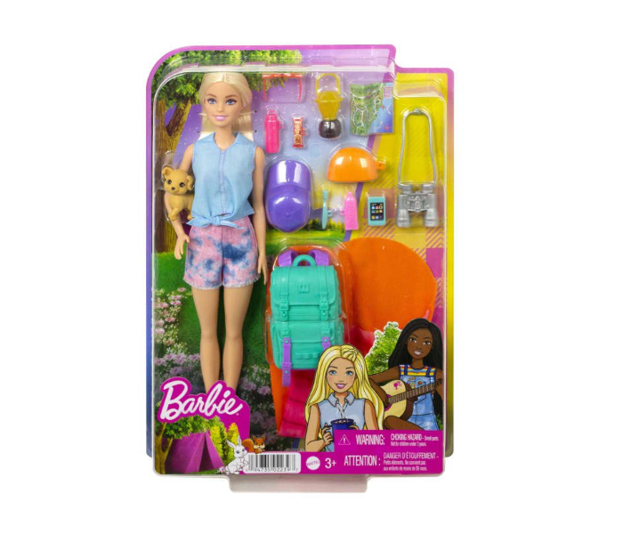 Mattel Barbie Camping Dolls Plus Piece C Activity Toy for Kids - Zoom Image 1