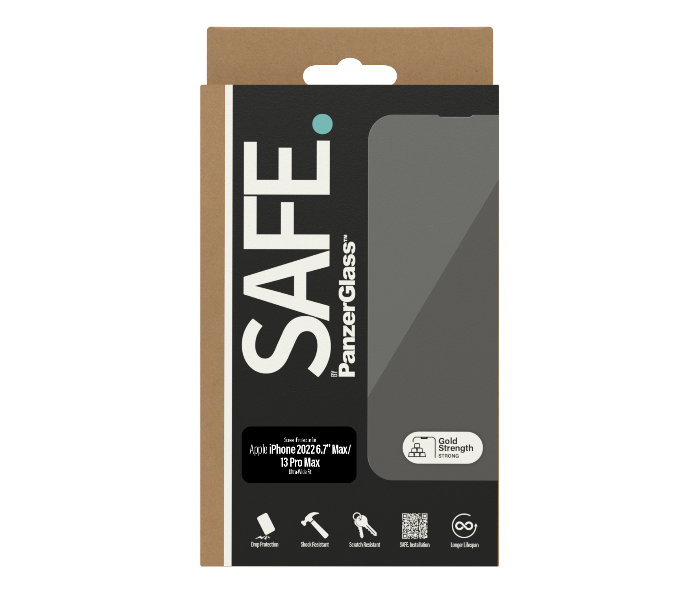 Safe SAFE95175 Case Friendly Screen Protectors for Apple iPhone 14 Plus - Zoom Image 3