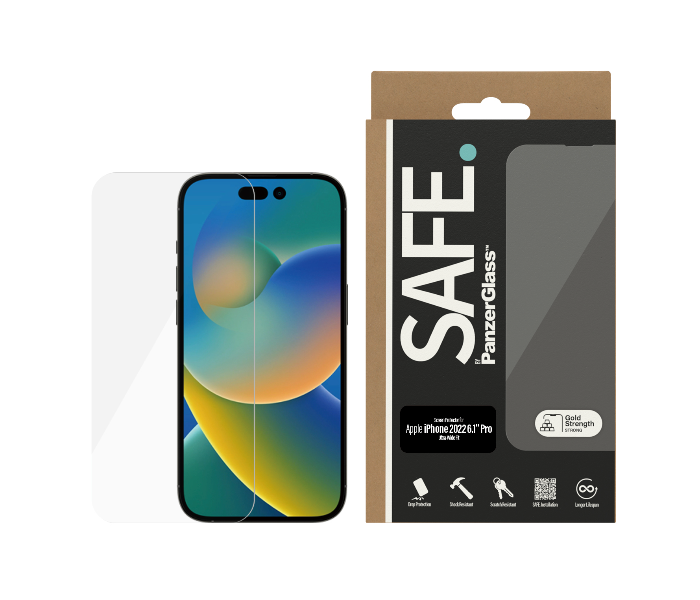 Safe SAFE95149 UWF Case Friendly Screen Protectors for Apple iPhone 14 Pro - Zoom Image 2