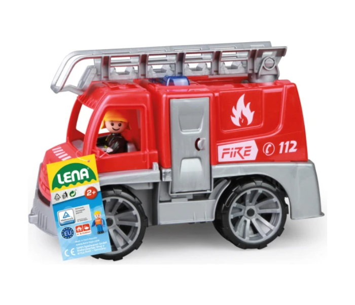 Lena Truxx Firebrigade With Ladder Activity Toy For Kids - Zoom Image 2