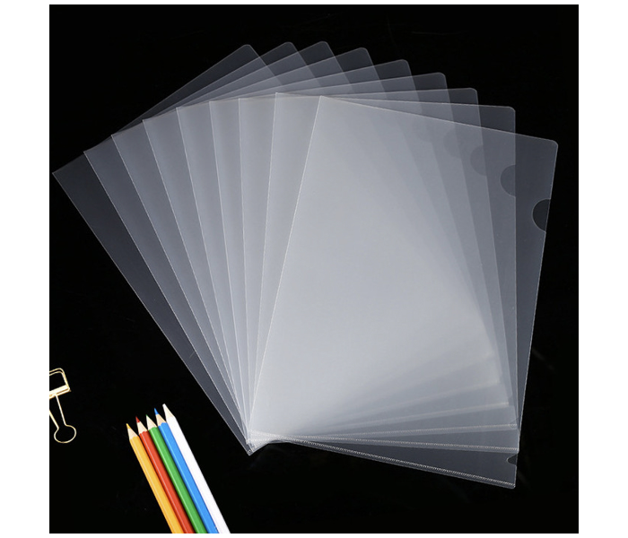 30 Pieces Of A4 Papers L Type Holding Folder - Zoom Image 2