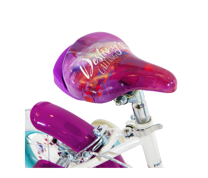 Spartan 12 Inch Premium Disney Frozen Bicycle For Kids - White and Purple - Zoom Image 4