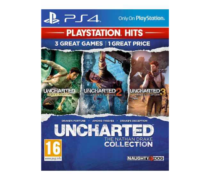 Uncharted The Nathan Drake Collection PlayStation 4 Game - Zoom Image