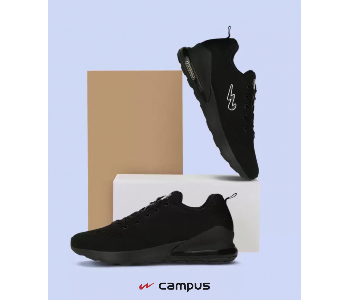 North UK 9 Sized Campus Sports Shoe For Men - Black - Zoom Image