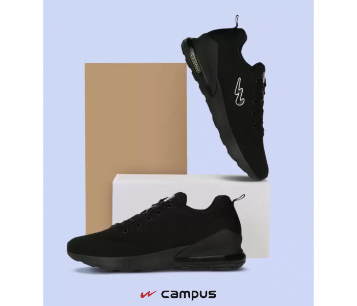 North UK 8 Sized Campus Sports Shoe For Men - Black - Zoom Image