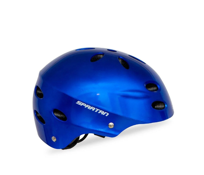 Spartan Bicycle Helmet For Kids - Glossy Blue - Zoom Image 1