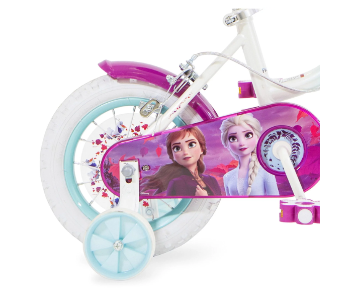 Spartan 16 Inch Premium Disney Frozen Bicycle For Kids - White and Purple - Zoom Image 3