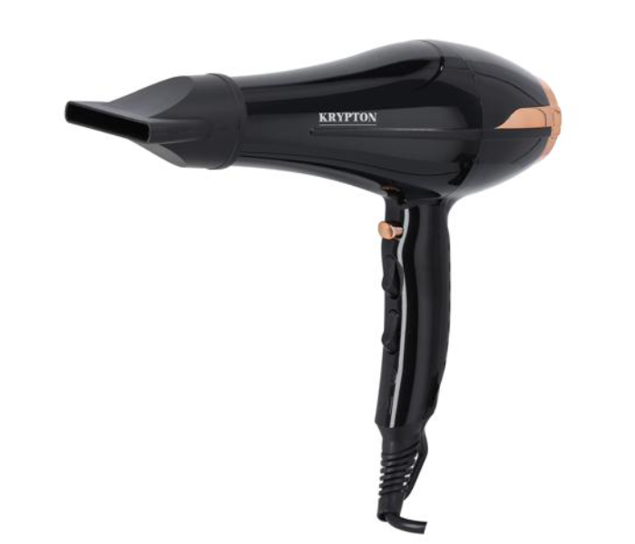 Krypton KNH6298 Portable Powerful 2000Watts Hair Dryer - Black - Zoom Image 1