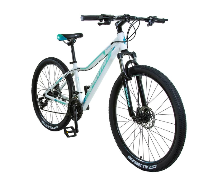 Spartan 27.5 Inch Moraine Mountain Bike Alloy Bicycle For Adult - Black and Green - Zoom Image 2