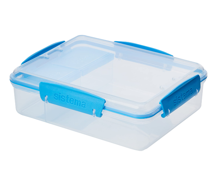 Sistema Snack Attack Duo To Go Lunch Box Sandwhich Container Fridge Freezer  Safe