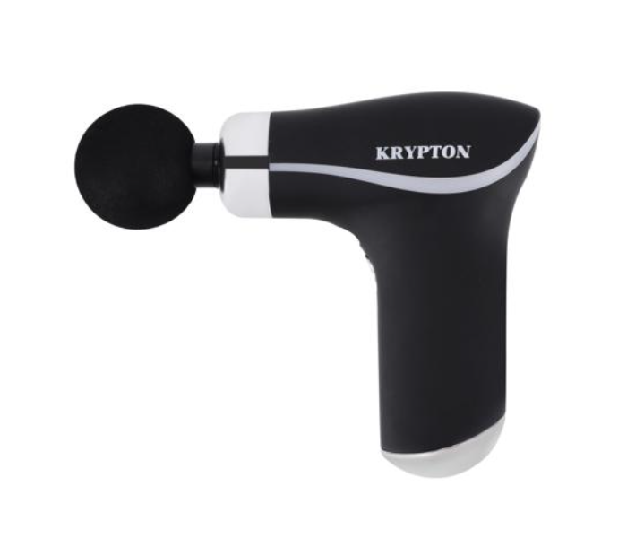 Krypton KNM6401 500mAh Rechargeable 8 In 1 Massager - Black - Zoom Image 1