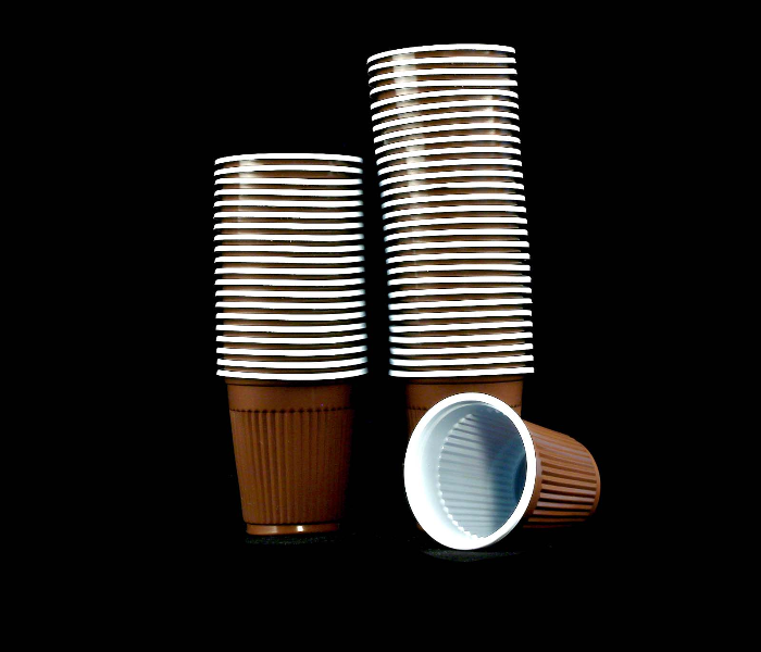 Hotpack CCB2000PKT Set of 50 Pieces 4 Oz Coffee Cup - Brown - Zoom Image 4