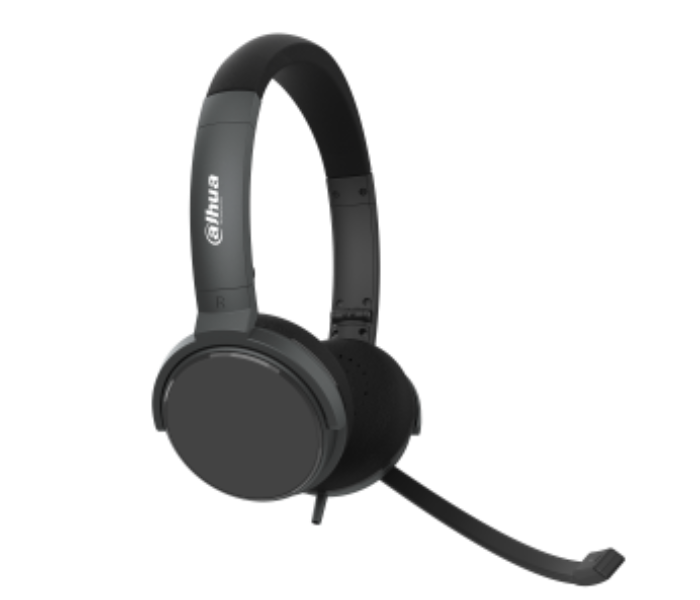 Dahua DH-VCS-ER200 Dual Microphone AI Noise Reduction Headset - Black - Zoom Image 5