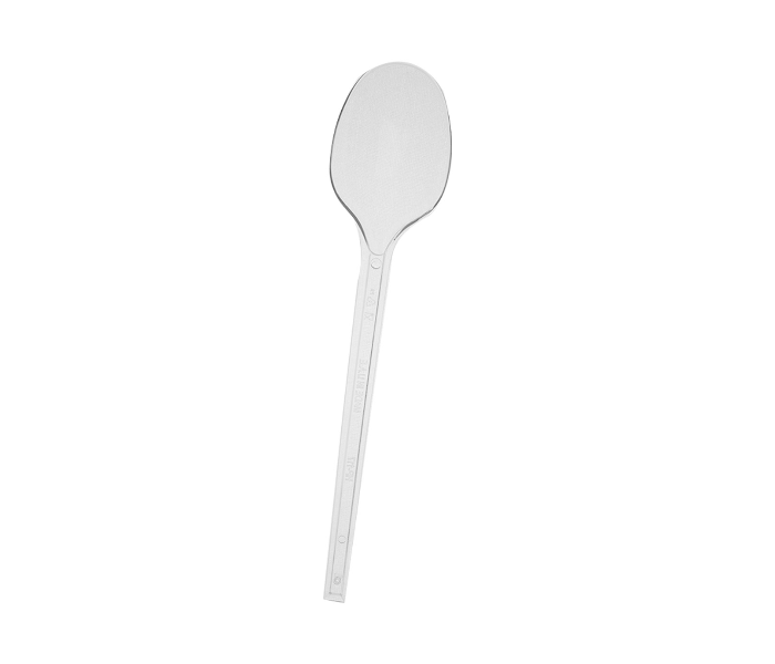 Hotpack CDSP Set of 50 Pieces Plastic Clear Spoon - Zoom Image 2