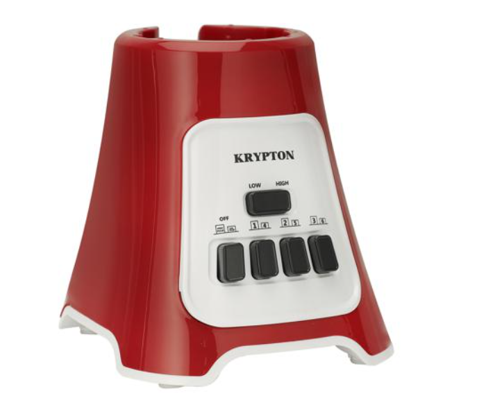 Krypton KNB6291 400Watts 6 Speed Selection 3-in-1 Blender - Red - Zoom Image 4