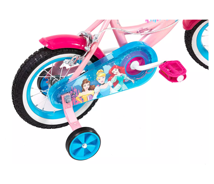 Spartan 12 Inch Disney Princess Bicycle For Kids - Pink and Blue - Zoom Image 2