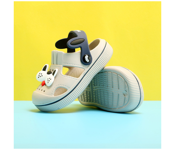 Lightweight Hole Shoes for Kids - Light Grey - Zoom Image