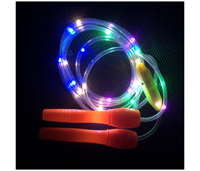 LED Glowing Skipping Rope With Handle for Adult and Children - Zoom Image 3