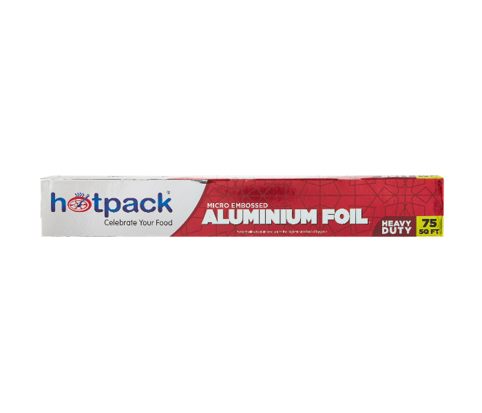 Hotpack AF75SQFT 75 Squarefeet Aluminium Foil Embossed - Silver - Zoom Image 5