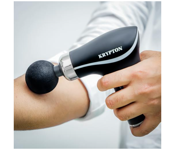 Krypton KNM6401 500mAh Rechargeable 8 In 1 Massager - Black - Zoom Image 3