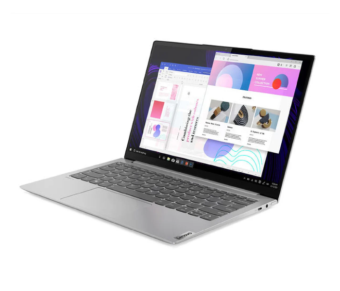 Lenovo 82CY0032AX Yoga Slim 7 13.3 Inch 2.5K AMD Ryzen 7 5800U Processor 16GB RAM 512GB SSD Integrated Graphics Windows 11 Arabic English Keyboard - Silver - Zoom Image 2