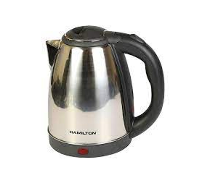 Hamilton HT5801 1.8Litre Electric Kettle - Silver and Black - Zoom Image 1