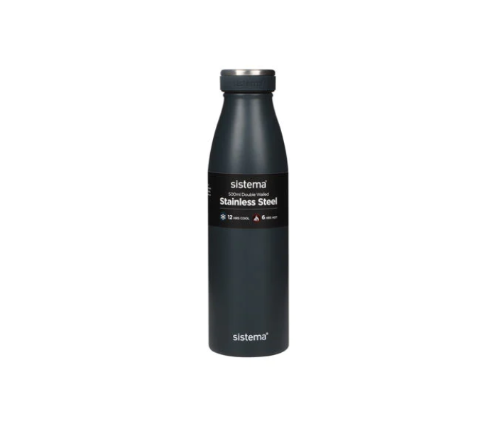 Sistema 500ml Lightweight Stainless Steel Water Bottle - Zoom Image 1