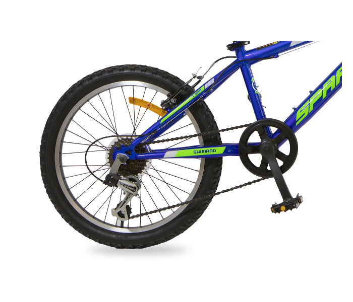 Spartan 20 Inch Vulcan Mountain Bike Bicycle For Adult - Black and Blue - Zoom Image 3