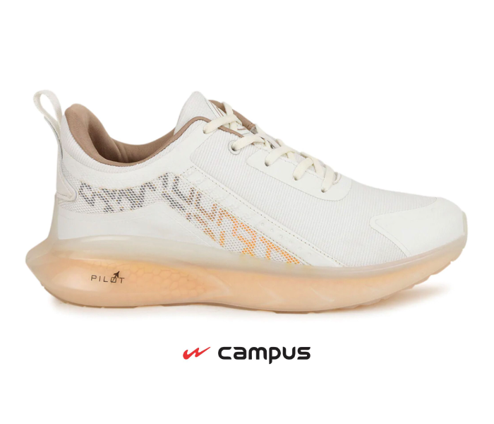 Syclone UK 9 Sized Campus Sports Shoe For Men - White - Zoom Image