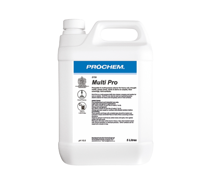 Prochem S709 5Litre Stain Cleaner Multi Pro - Zoom Image