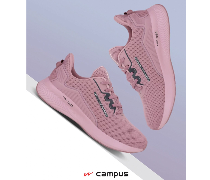 Bubble UK 6 Sized Campus Sports Shoe For Women - Mauve - Zoom Image