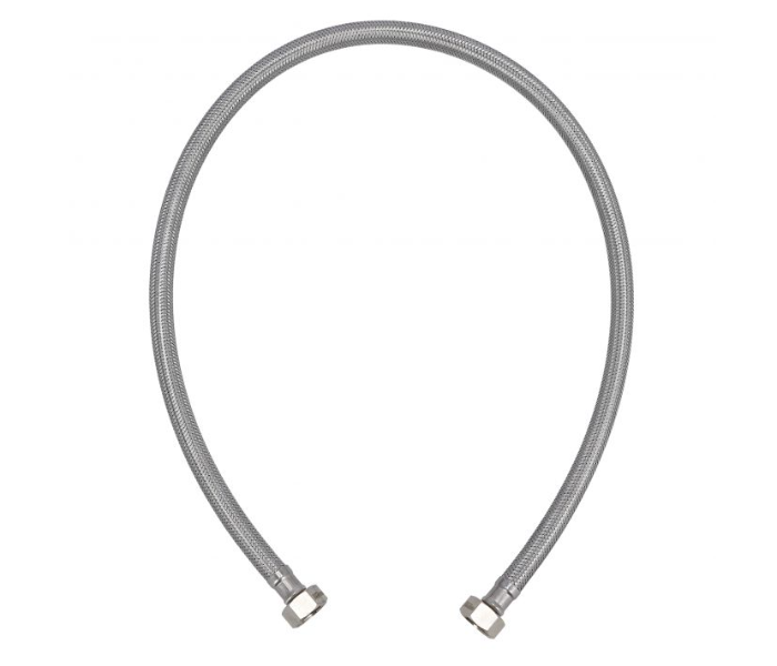 Geepas GSW61112 90cm Stainless Steel Flexi Hose - Silver - Zoom Image 4