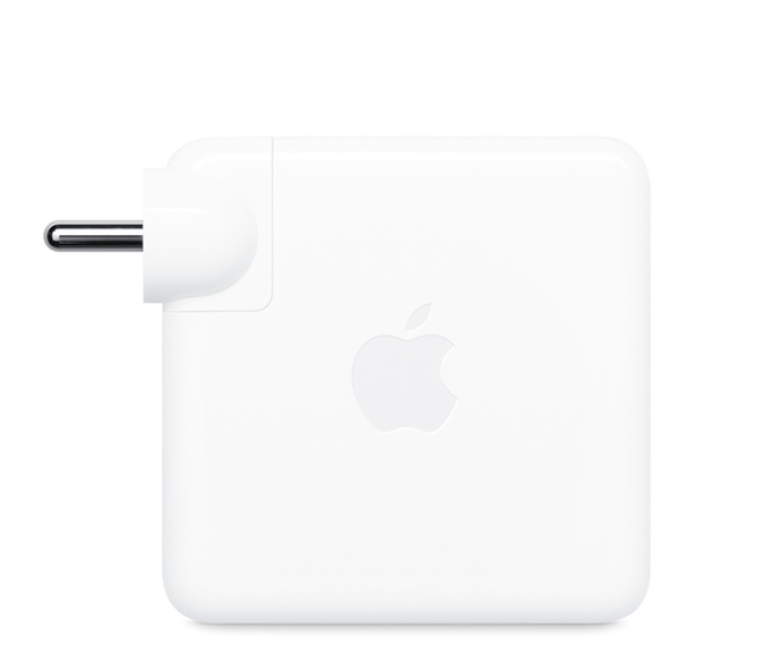 Apple MX0J2 ZM/A 96Watts USB-C Euro 2 Pin Power Adapter - White - Zoom Image 1