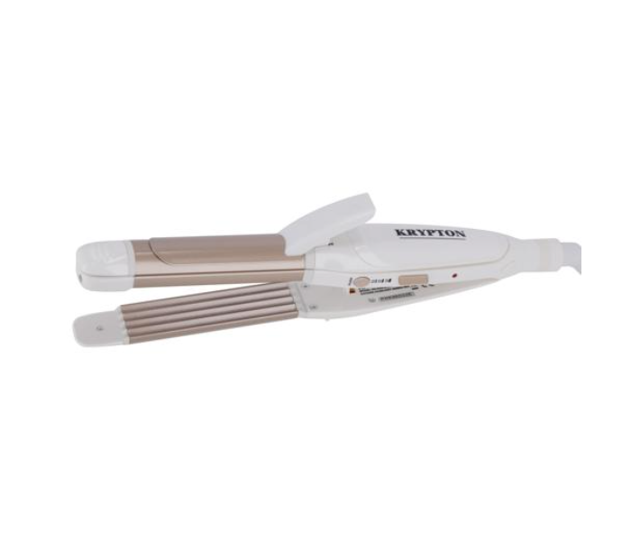 Krypton KNH6396 60Watts Hair Straightener - White and Gold - Zoom Image 5