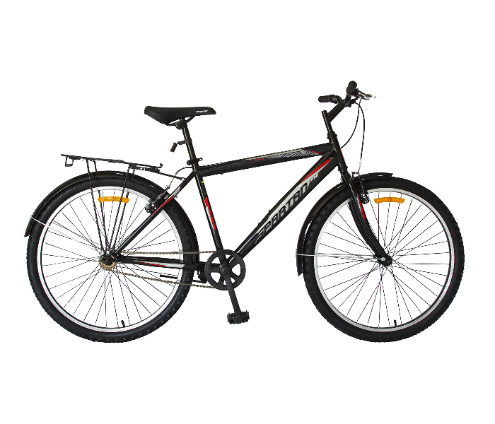 Spartan 24 Inch Commuter Steel Bicycle For Adult - Black - Zoom Image 2