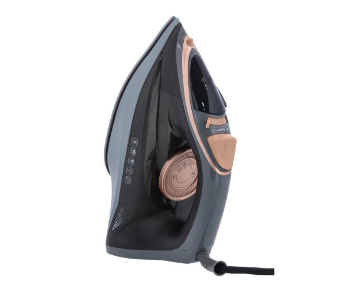 Krypton KNSI6237 2400Watts Ceramic 220ml Water Tank Steam Iron - Black and Grey - Zoom Image 4