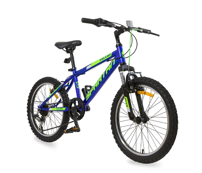 Spartan 20 Inch Vulcan Mountain Bike Bicycle For Adult - Black and Blue - Zoom Image 2