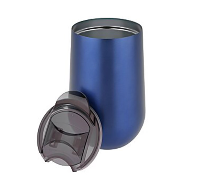 9077 14oz  Clarity Drop Tumbler - Blue - Zoom Image 1