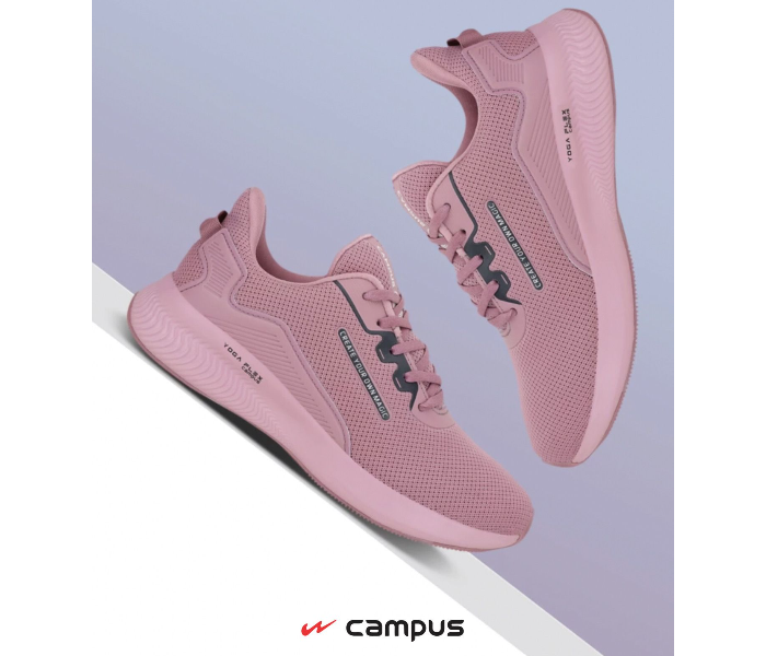 Bubble UK 5 Sized Campus Sports Shoe For Women - Mauve - Zoom Image