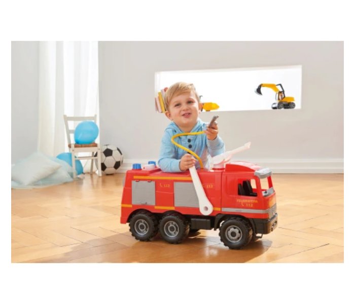 Lena Powerful Giants Fire Truck Actros with Labels Activity Toy For Kids - Zoom Image 5