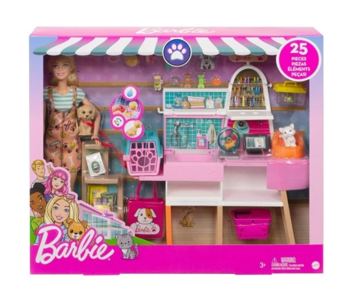 Mattel Barbie Pet Supply Store Playse Activity Toy for Kids - Zoom Image 1