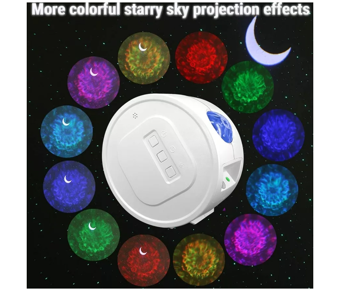 Ed Ocean Starry Sky Projector Light - White - Zoom Image 1