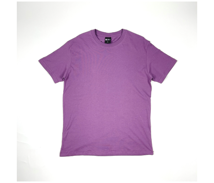 Regular XL Round Neck T-Shirt - Purple - Zoom Image 3