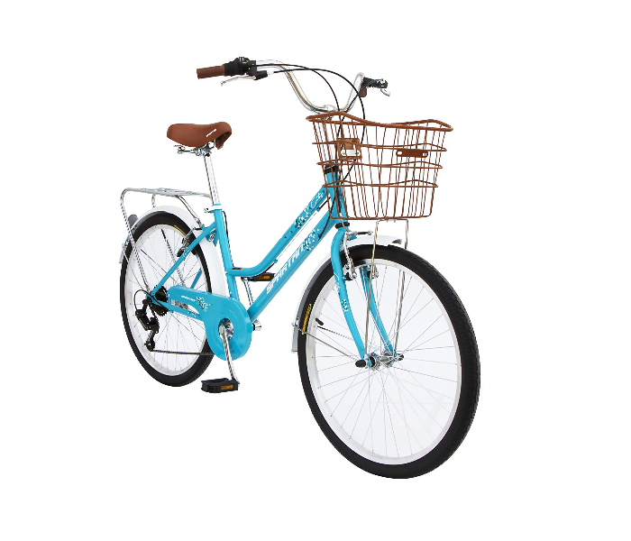 Spartan 24 Inch City Bicycle For Adult - Teal - Zoom Image 1